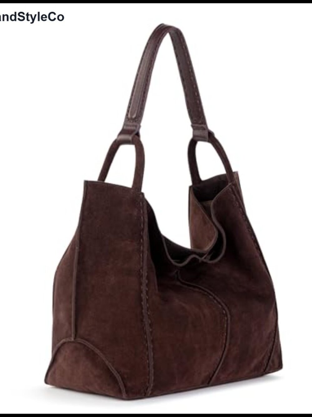 The Sak Los Feliz Large Tote Bag Leather Shoulder Bag for Everyday Travel - Picture 2 of 6